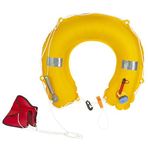 PLASTIMO HUFEISENRETTUNGSRING AUFBLAS. WEIß PLASTIMO HUFEISENRETTUNGSRING AUFBLAS. WEIß