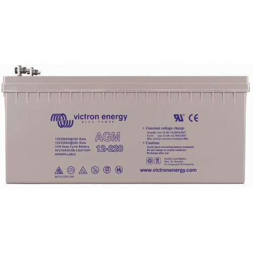 Victron Energy Victron 12V/220Ah AGM Deep Cycle Batterie