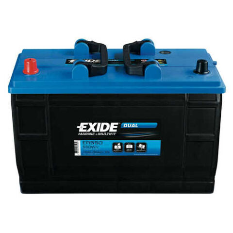 Exide Dual Säure-Batterie -  115Ah -  550Wh -  12V