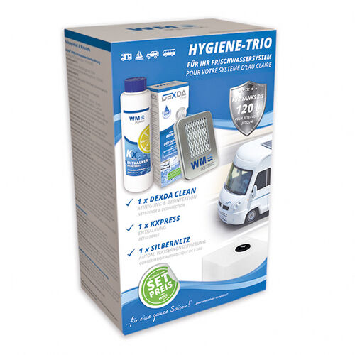 WM aquatec Hygiene Trio für Tanks bis 160 Liter WM aquatec Hygiene Trio für Tanks bis 160 Liter