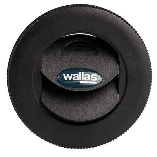 Wallas Auslassblende D = 75mm schwarz Wallas Auslassblende D = 75mm schwarz