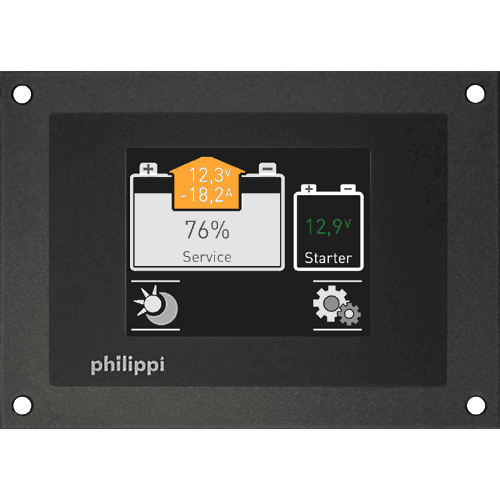 philippi Philippi BLS Batteriemonitor incl. SHE300 philippi Philippi BLS Batteriemonitor incl. SHE300