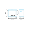 Mestic Kompressor-Kühlbox MCC-35, 12/24V, *230V, 35 L