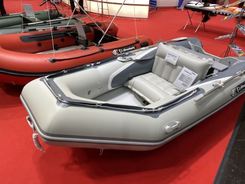 Allroundmarin Dynamic 380 hellgrau/grau mit V Hochdruckboden