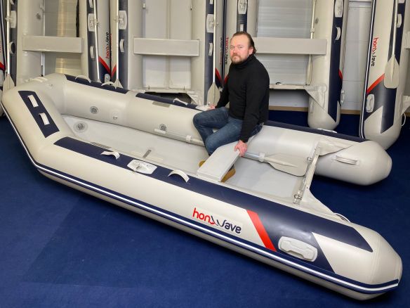 Honda Honwave T38 IE3 Schlauchboot Hochdruck-Boden Honda Honwave T38 IE3 Schlauchboot Hochdruck-Boden