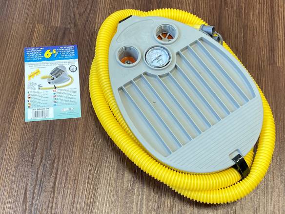 Scoprega Bravo 7 M Schlauchboot Fußpumpe mit Manometer Scoprega Bravo 7 M Schlauchboot Fußpumpe mit Manometer