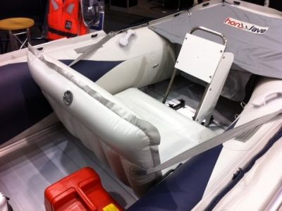 Aufblasbarer Sitz M für 60-66cm innenbreite Schlauchboote aus Valmex L-280 