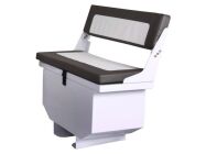 Talamex 2-Personen Sitzbank für Steuerkonsole FCT800 weiß