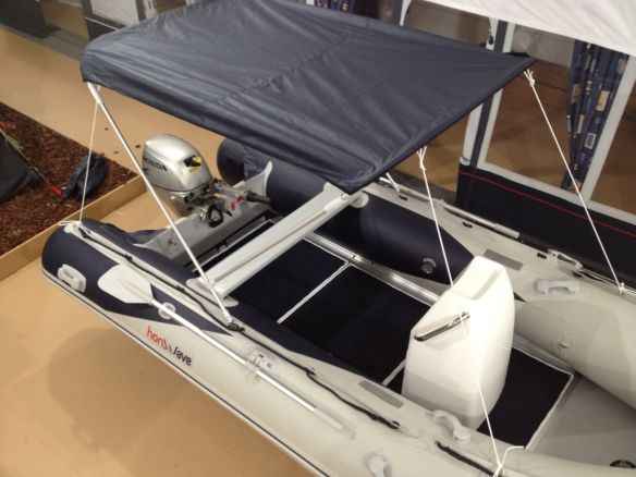 Ma-Sa Schlauchboot Bimini Sonnendach Breite 120-140 cm