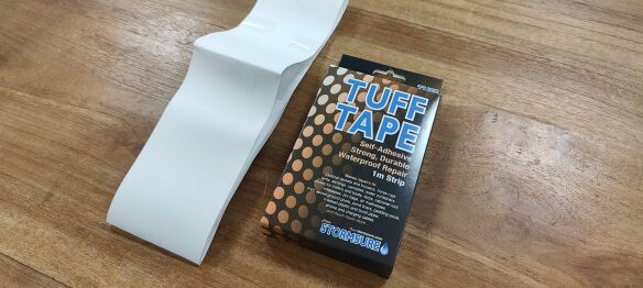 Stormsure TUFF Tape Selbstklebendes Reparatur Klebeband:7 - 5 cm x 100 cm Stormsure TUFF Tape Selbstklebendes Reparatur Klebeband:7 - 5 cm x 100 cm