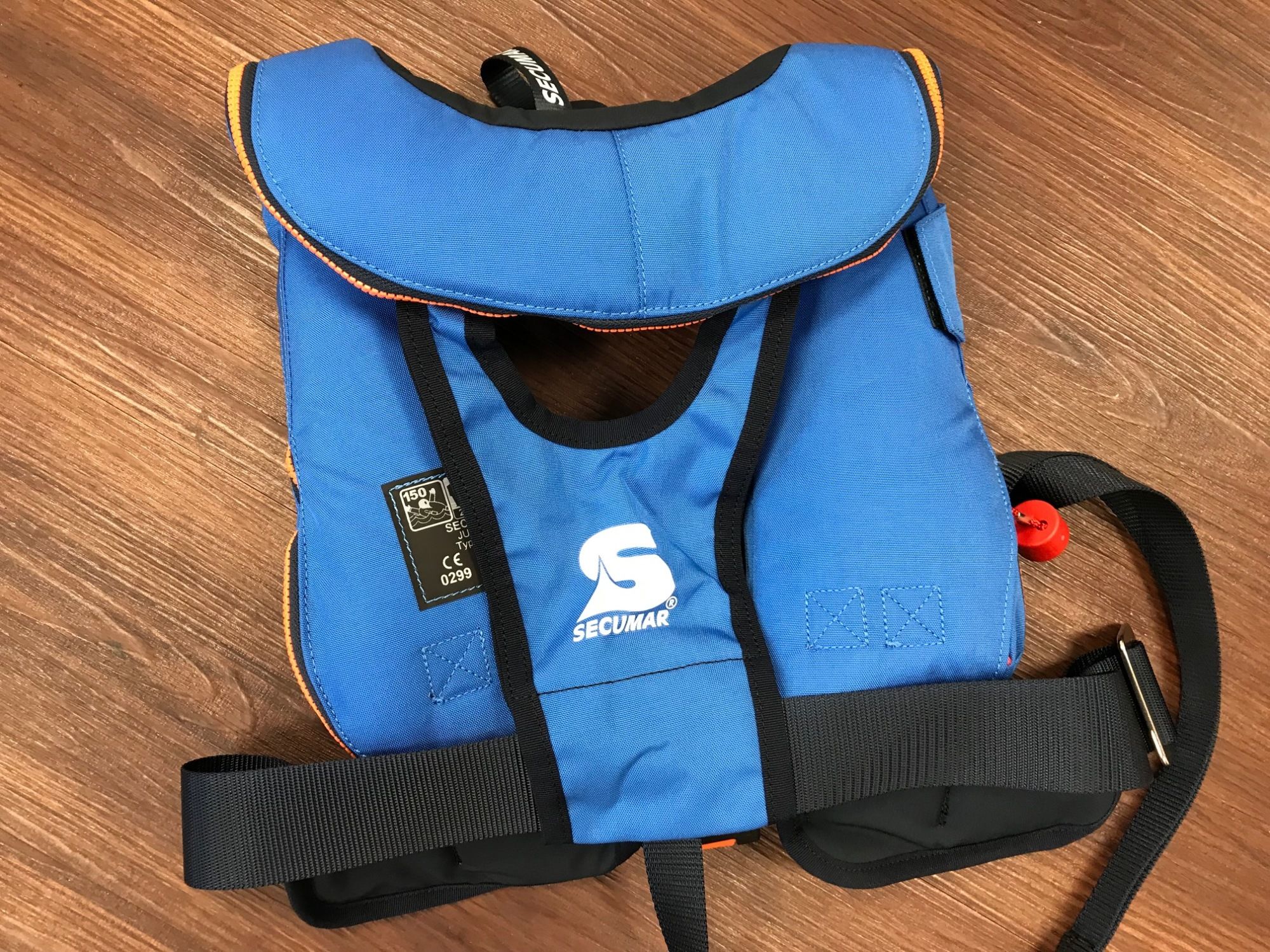 Secumar Aid Vivo 50 Blue / Orange Ab 40 Kg 1 Secumar Aid Vivo 50 Blue/Orange - Para Personas De 40 Kg O Más Chaleco Salvavidas Niños