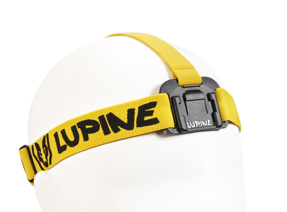 Lupine FrontClick Stirnband für PentaPro/Piko/Blika/Neo (gelb-schwarz) Lupine FrontClick Stirnband für PentaPro/Piko/Blika/Neo (gelb-schwarz)