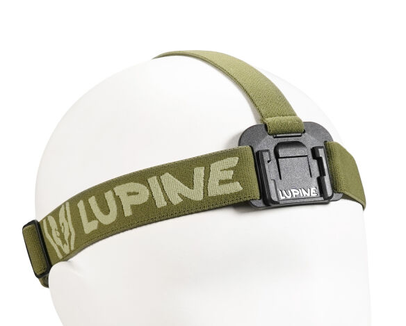 Lupine FrontClick Stirnband für PentaPro/Piko/Blika/Neo (oliv) Lupine FrontClick Stirnband für PentaPro/Piko/Blika/Neo (oliv)