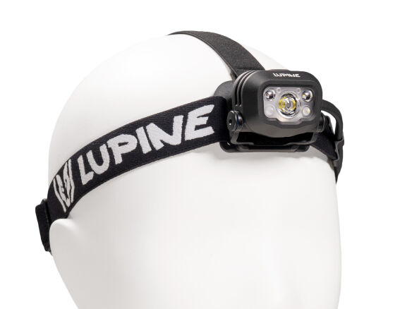 Lupine Penta Pro Stirnlampe (Akku 22 Wh/3.1 Ah, 5700 K Tageslichtweiß), Bandfarbe: Schwarz Lupine Penta Pro Stirnlampe (Akku 22 Wh/3.1 Ah, 5700 K Tageslichtweiß), Bandfarbe: Schwarz