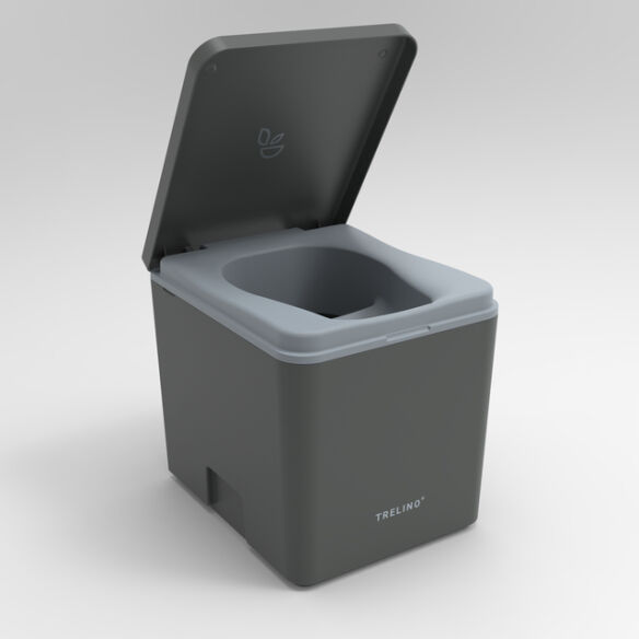Trelino Trenntoilette Evo M, anthrazit Trelino Trenntoilette Evo M, anthrazit