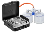 Cadac 1 Cook Turbo FFD mit Zündsicherung, 50mbar - Dual Power Pak