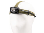Lupine Penta Pro Stirnlampe (Akku 22 Wh/3.1 Ah, 5700 K Tageslichtweiß), Bandfarbe: Oliv