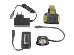 Lupine Penta Pro Stirnlampe (Akku 22 Wh/3.1 Ah, 5700 K Tageslichtweiß), Bandfarbe: Oliv