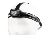 Lupine Penta Pro Stirnlampe (Akku 22 Wh/3.1 Ah, 5700 K Tageslichtweiß), Bandfarbe: Schwarz