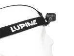 Lupine Piko Stirnlampe, Akku: 50 Wh/6,9 Ah SmartCore, mit Bluetooth, Stirnband: Schwarz