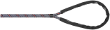 Liros Handy-Elastic Dunkelgrau-Schwarz-Rot