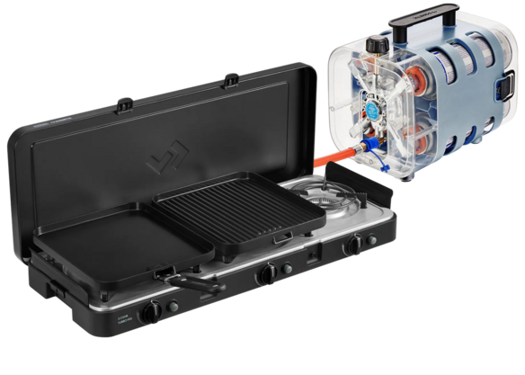 Cadac 3 Cook Turbo FFD Deluxe mit Zündsicherung, 50mbar - Quad Power Pak