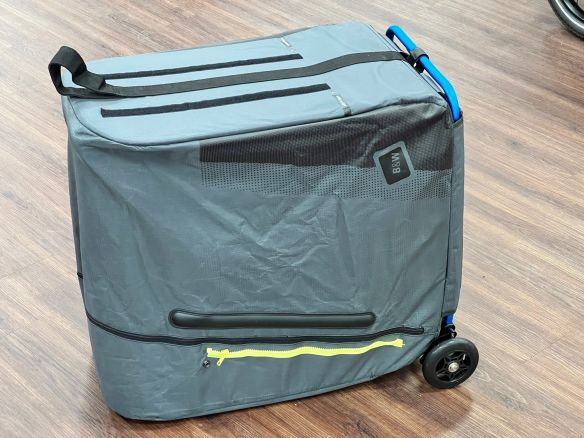 B&W Foldon Bag Pack Brompton Rollen Transporttasche und Rucksack B&W Foldon Bag Pack Brompton Rollen Transporttasche und Rucksack