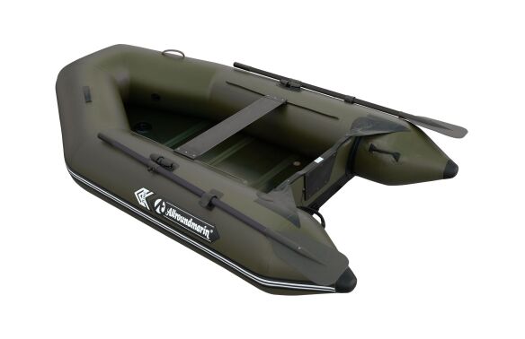 Allroundmarin Kiwi 249 Olivegrün Schlauchboot mit faltbarem Holzboden