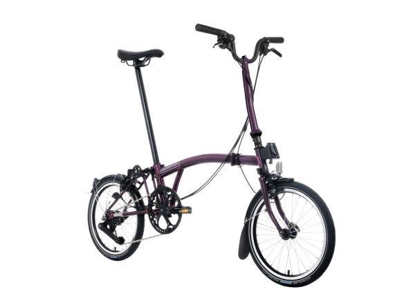 Brompton C Line 12-Gang Amethyst Lacquer Hoher Lenker