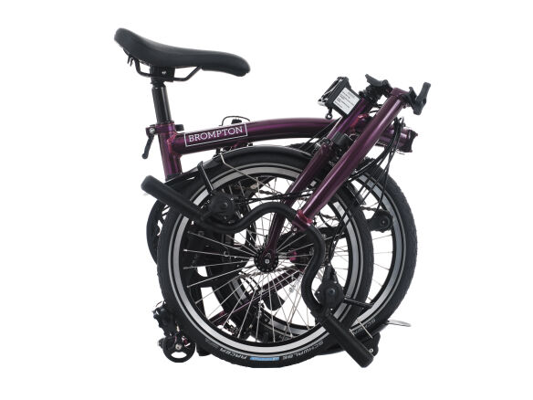 Brompton C Line 12-Gang Amethyst Lacquer Mittlerer Lenker Brompton C Line 12-Gang Amethyst Lacquer Mittlerer Lenker