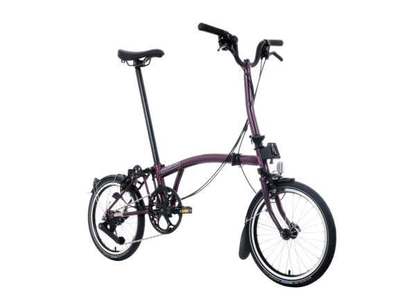 Brompton C Line 12-Gang Amethyst Lacquer Mittlerer Lenker