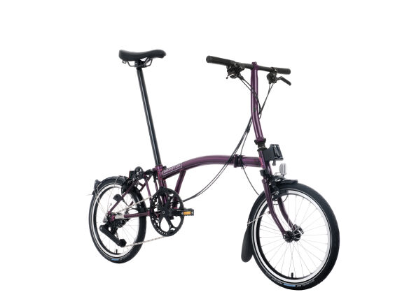 Brompton C Line 12-Gang Amethyst Lacquer Tiefer Lenker