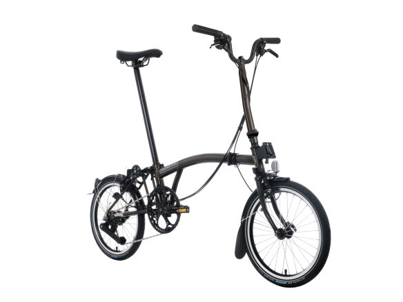 Brompton C Line 12-Gang Black Lacquer Hoher Lenker Brompton C Line 12-Gang Black Lacquer Hoher Lenker