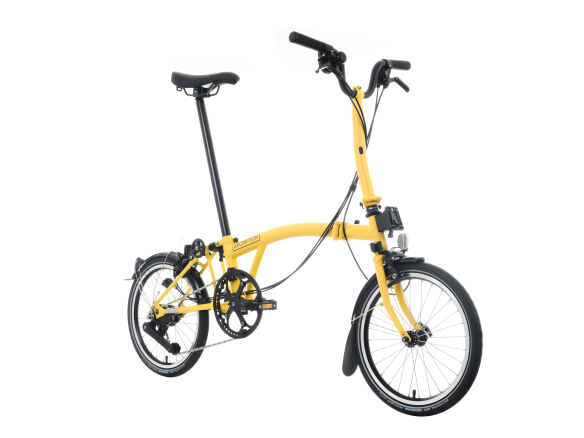 Brompton C Line 12-Gang Bumblebee Yellow Mittlerer Lenker Brompton C Line 12-Gang Bumblebee Yellow Mittlerer Lenker