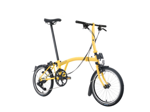 Brompton C Line 12-Gang Bumblebee Yellow Tiefer Lenker Brompton C Line 12-Gang Bumblebee Yellow Tiefer Lenker