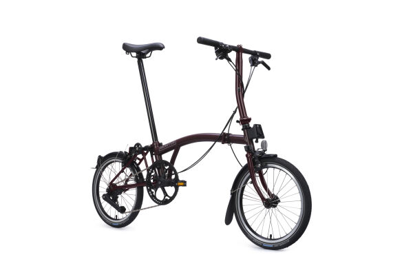 Brompton C Line 12-Gang Red Plum S-Lenker