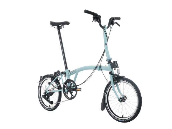 Brompton C Line 12-Gang Turkish Green Mittlerer Lenker Brompton C Line 12-Gang Turkish Green Mittlerer Lenker
