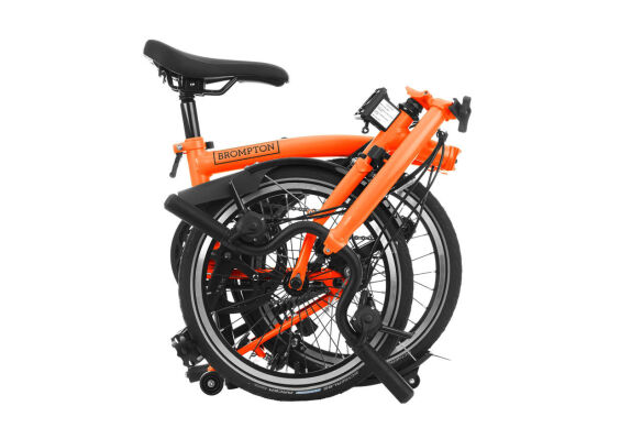 Brompton C Line Explore Sunset Orange Mittlerer Lenker Brompton C Line Explore Sunset Orange Mittlerer Lenker