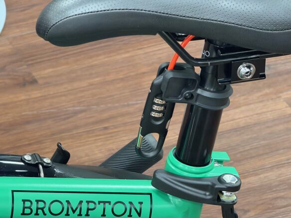 Brompton Cafe Lock lange Sattelstütze mit Schloß