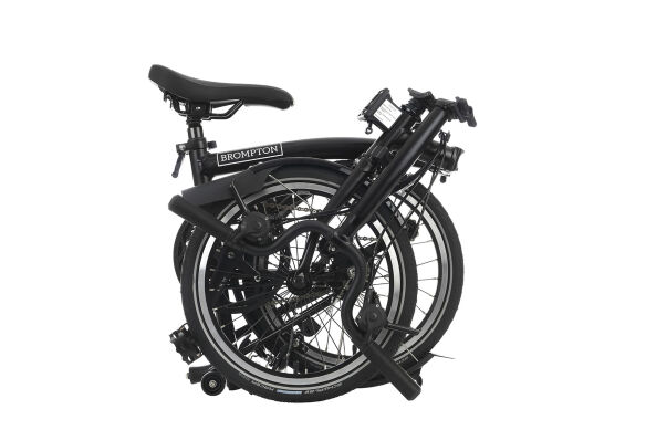 Brompton C Line Explore Matt Black Schwarz Mittlerer Lenker Brompton C Line Explore Matt Black Schwarz Mittlerer Lenker