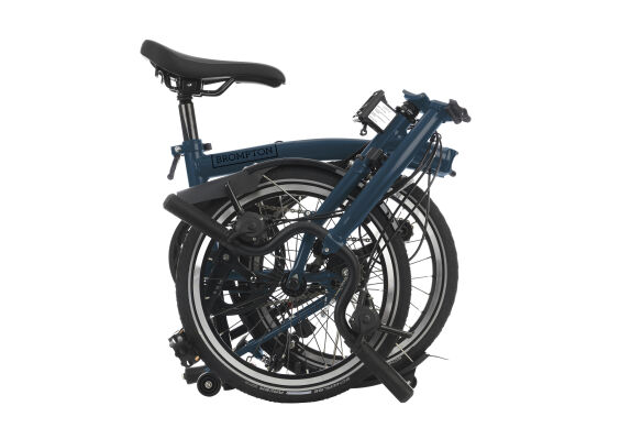 Brompton C Line Explore Ocean Blue Blau Mittlerer Lenker Brompton C Line Explore Ocean Blue Blau Mittlerer Lenker