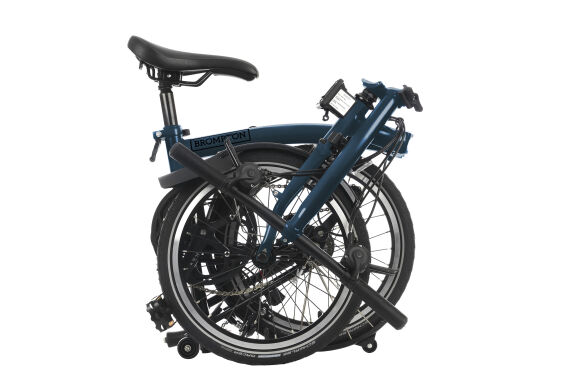 Brompton C Line 6 Gang Ocean Blue Blau Tiefer Lenker Brompton C Line 6 Gang Ocean Blue Blau Tiefer Lenker