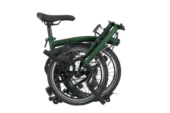 Brompton Explore Racing Green Hoher Lenker Brompton Explore Racing Green Hoher Lenker