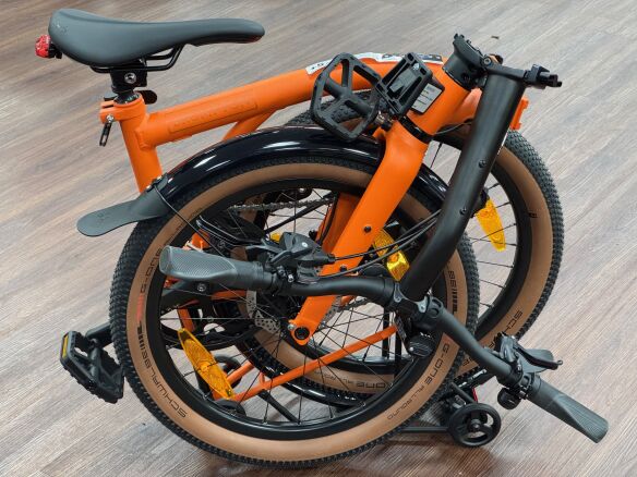 Brompton G Line Adventure Orange tiefer Lenker Brompton G Line Adventure Orange tiefer Lenker