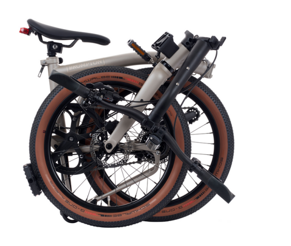Brompton G Line Traildust white mittlerer Lenker Brompton G Line Traildust white mittlerer Lenker