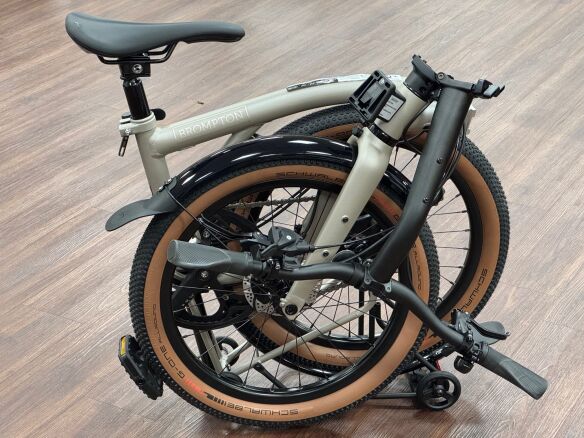 Brompton G Line Traildust white tiefer Lenker Brompton G Line Traildust white tiefer Lenker