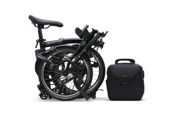 Brompton New Electric C Line (ab 13,8 kg) Matt Black M-Lenker