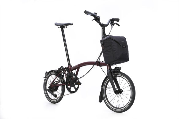 Brompton New Electric P Line (ab 12,5 kg) Plum Red H-Lenker