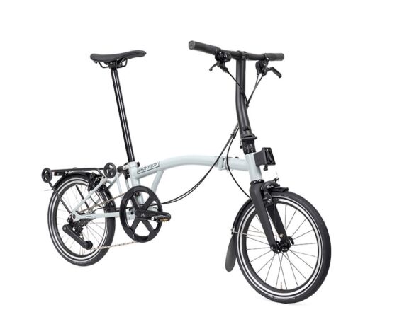 Brompton New P Line 4-Gang Lunar Ice S-Lenker