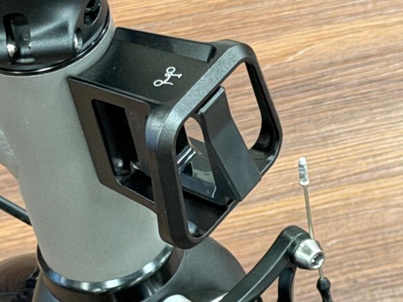 Brompton Original Trägerblock Aluminium Schwarz